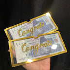 Acrylic Wedding Gift Envelope – Elegant Greeting & Money Holder for Special Occasions