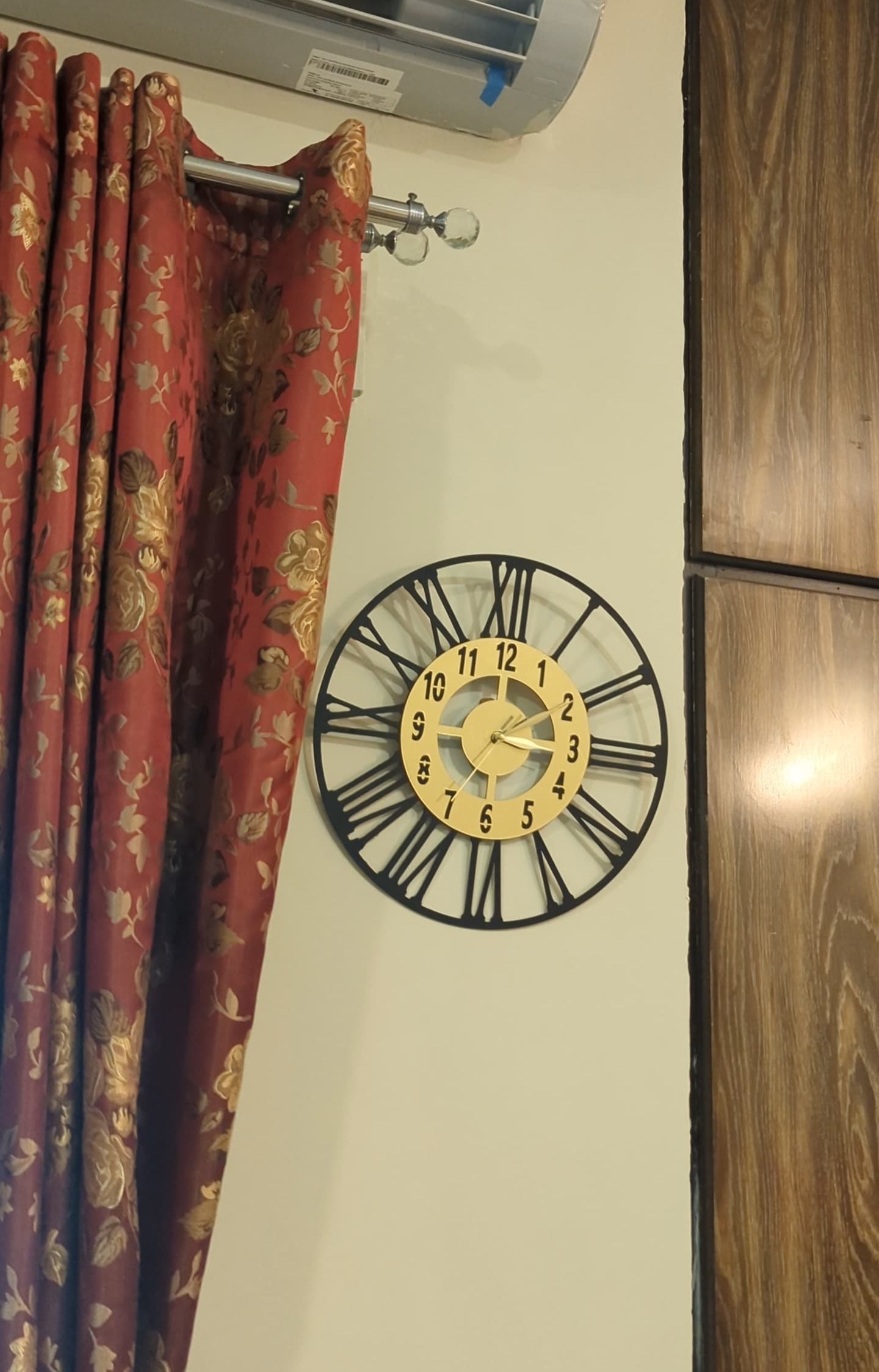 Roman Numeral Wall Clock